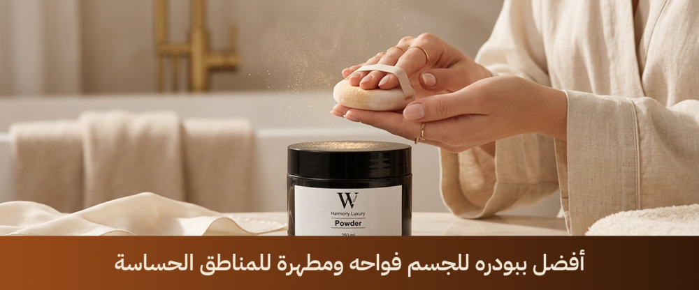 أفضل ببودره للجسم فواحه ومطهرة للمناطق الحساسة