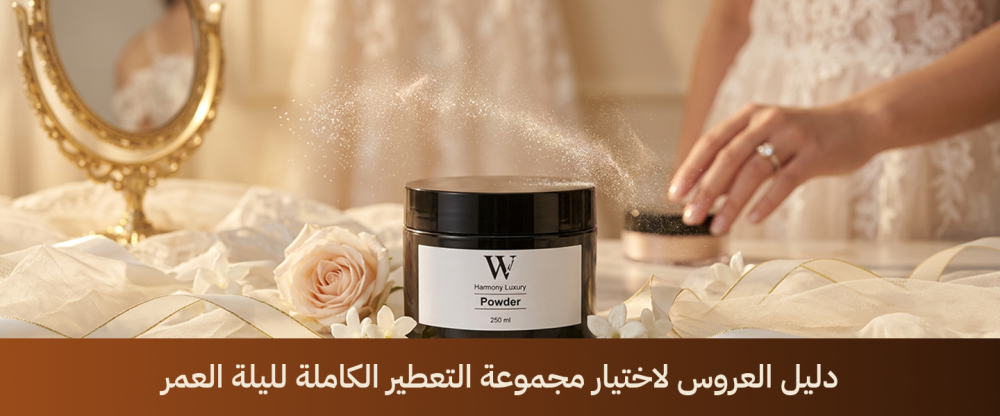 دليل العروس لاختيار مجموعة التعطير الكاملة لليلة العمر