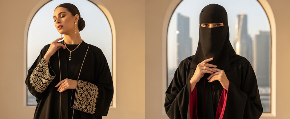من العباية إلى النقاب: دليلكِ لاختيار التصميم والموديل المناسب مع SHE STYLE