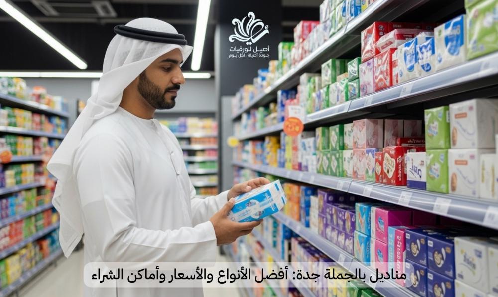 مناديل بالجملة جدة: أفضل الأنواع والأسعار وأماكن الشراء