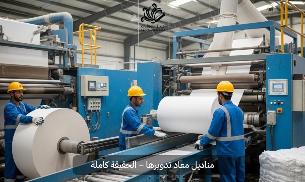 المناديل الورقية المعاد تدويرها – هل هي آمنة؟