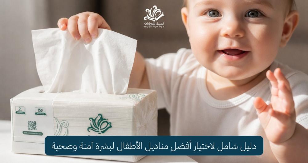 مناديل الأطفال الآمنة | حماية ولطف على بشرة طفلك - اصيل