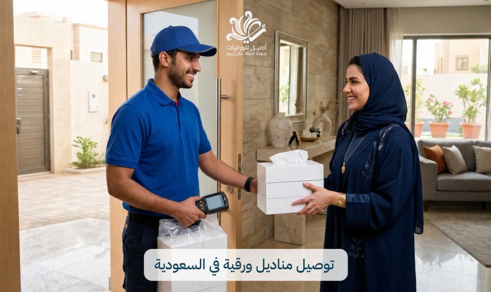 توصيل مناديل ورقية في السعودية: أفضل الخدمات والأنواع وكيف تختار الأنسب لك