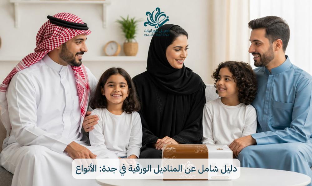 دليل شامل عن المناديل الورقية في جدة: الأنواع، الاستخدامات، وأفضل أماكن الشراء