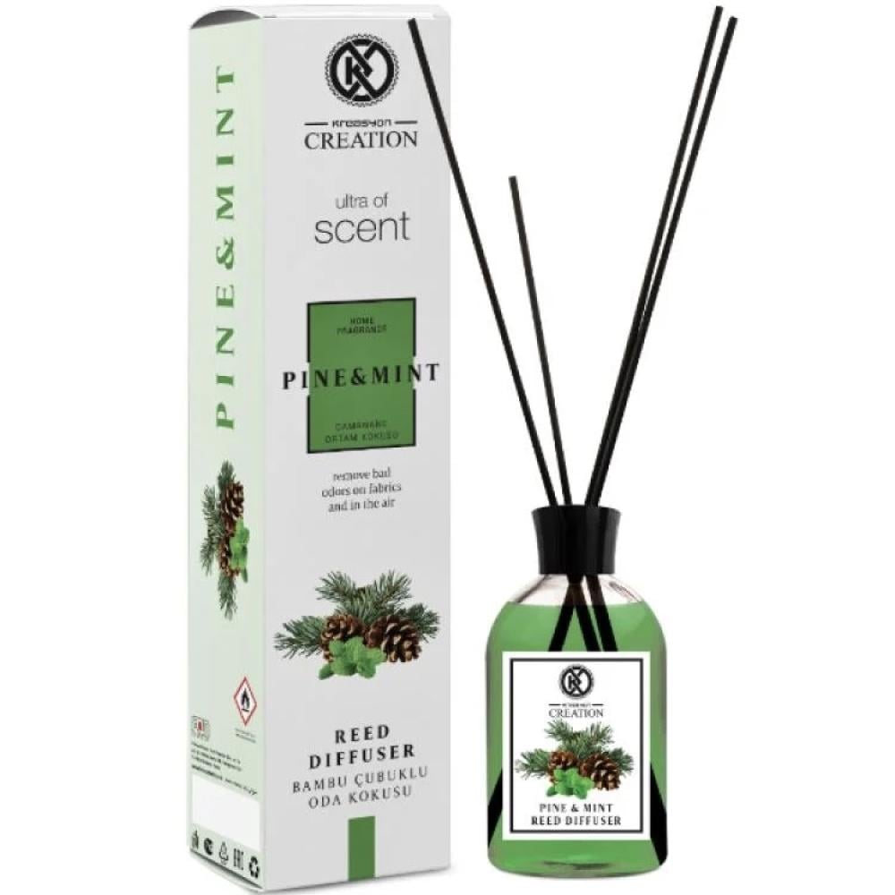 معطر للغرف والمكاتب برائحة الصنوبر والنعناع 115 مل Kreasyon CREATION
