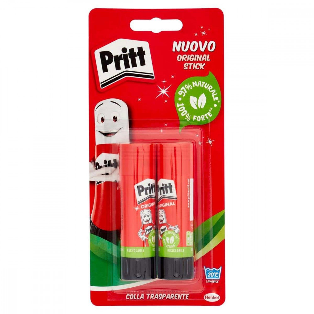 صمغ لاصق حبتين 45 غرام Pritt