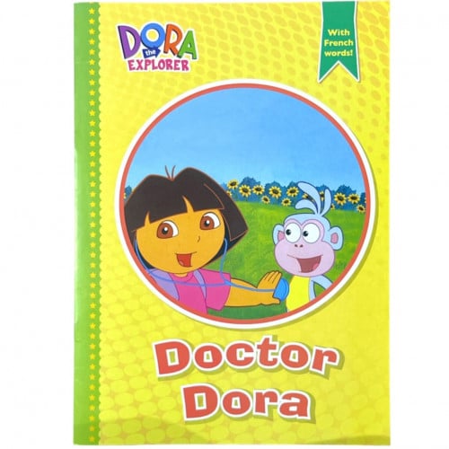 دفتر تلوين + قصة DOCTOR DORA