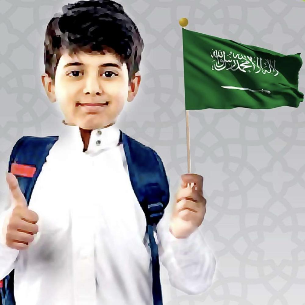 علم السعودية مع عصا خشبية 4 أعلام 30*20 سم sbc 3575-033