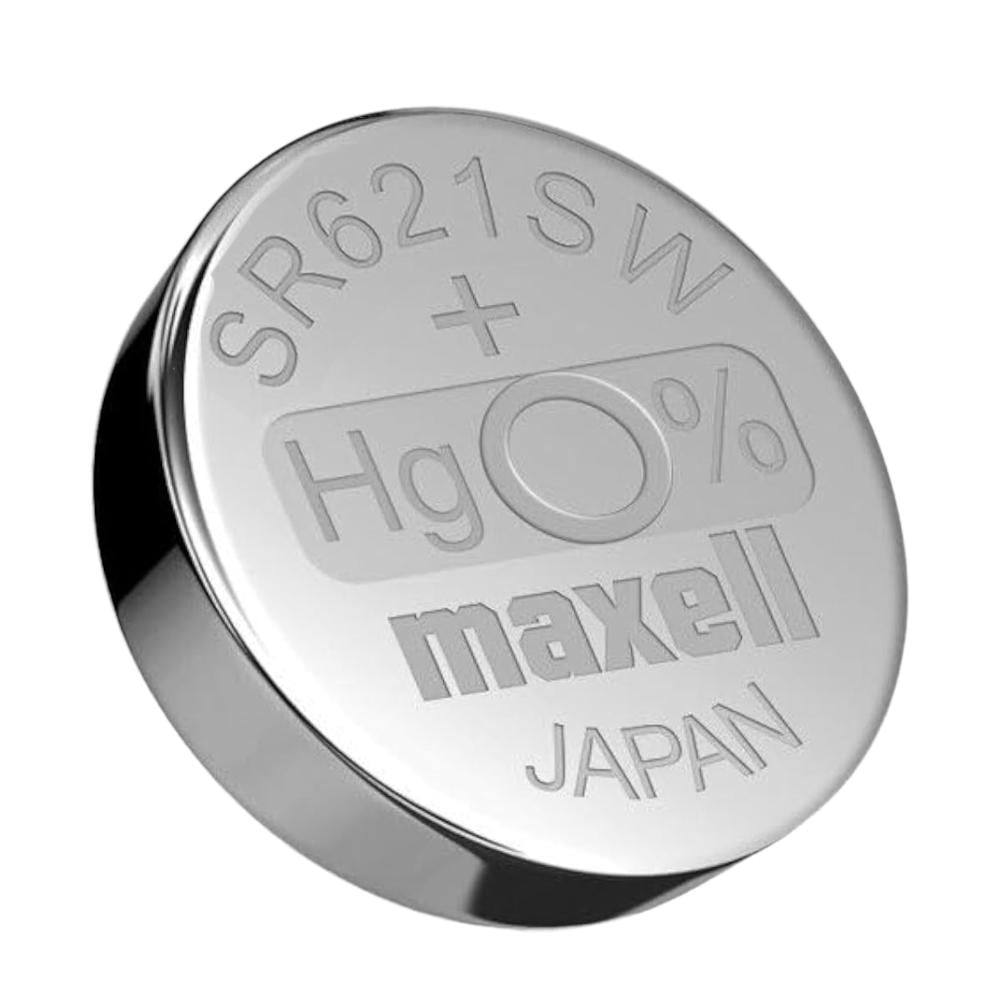 بطارية ساعة أكسيد الفضة 1.55 فولت MAXELL SR621SW 364 - (حبة -علبة )