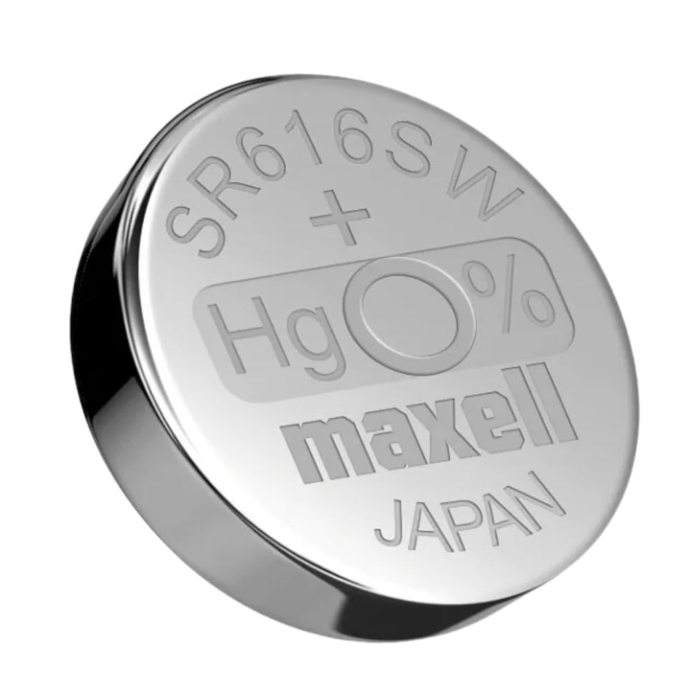 بطارية ساعة أكسيد الفضة 1.55 فولت MAXELL SR616SW 321 - (حبة -علبة )