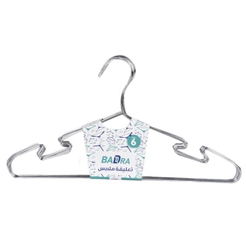 علاق ملابس 6 قطع 40 سم BADRA B-00712