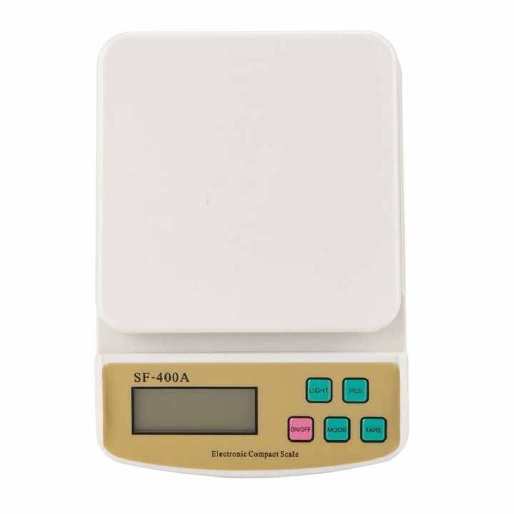 ميزان طعام الكتروني 10 كجم 22*15 سم ELECTRONIC SF-400A