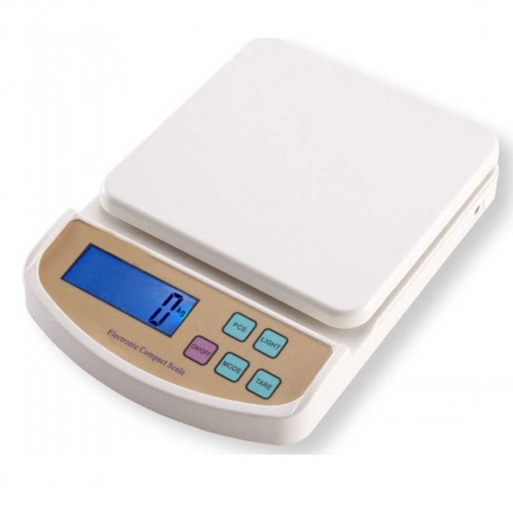 ميزان طعام الكتروني 10 كجم 22*15 سم ELECTRONIC SF-400A