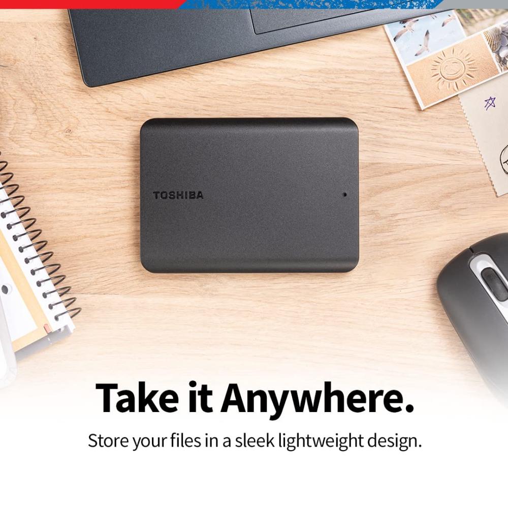 هارديسك خارجي كانفيو 2 تيرابايت TOSHIBA DTB520
