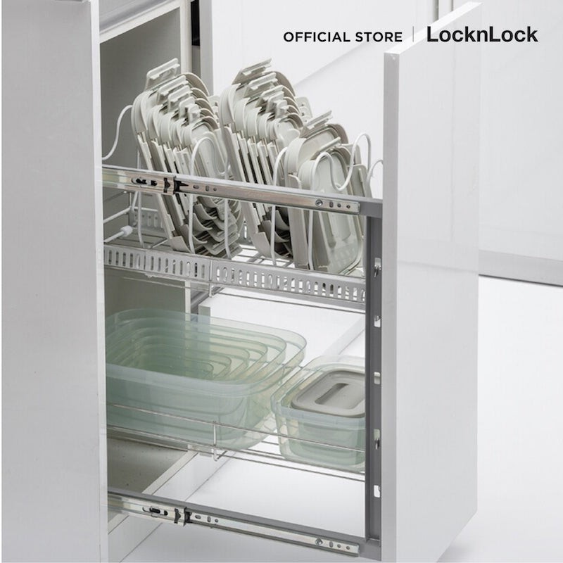 طقم حافظات طعام LocknLock LTN320S3 - شركة أبناء عبدالله حمد العامر