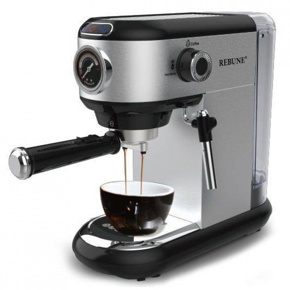 Espresso coffee machine 1 liter 1450 watts REBUNE RE-6-034