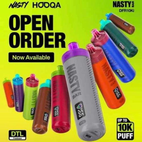 شيشة ناستي - NASTY HOOQA DFR 10000