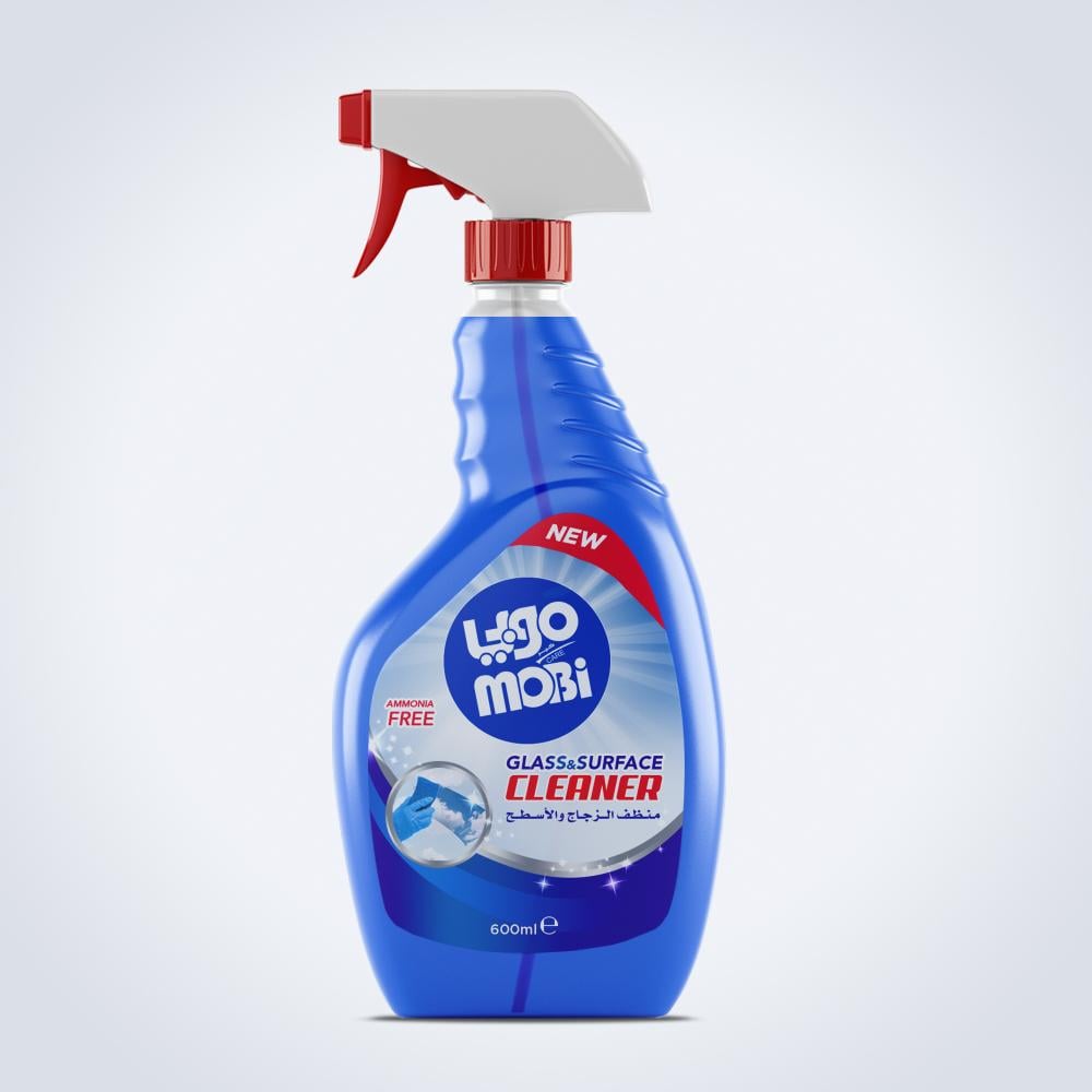 كرتون منظف زجاج 600 مل 24 حبة