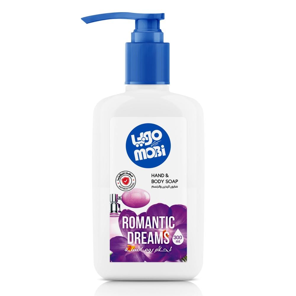 كرتون صابون ايادي 300 مل رومانسي  12 حبة