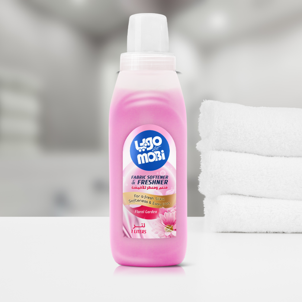 كرتون منعم ملابس 1 لتر زهري 16 حبة