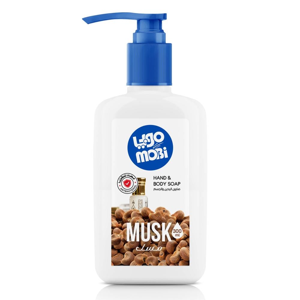 كرتون صابون ايادي 300 مل مسك 12 حبة