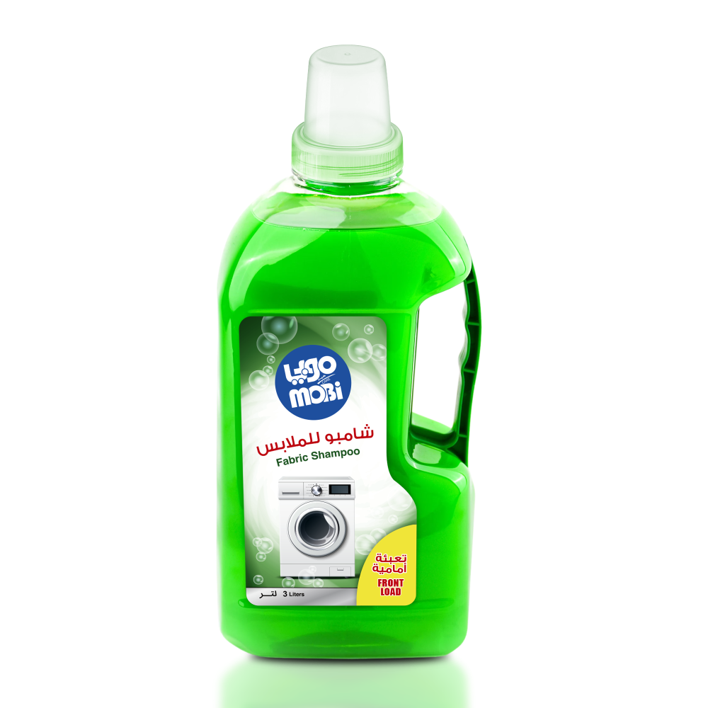 كرتون شامبو ملابس 3 لتر تعبئة أمامية 4 حبات