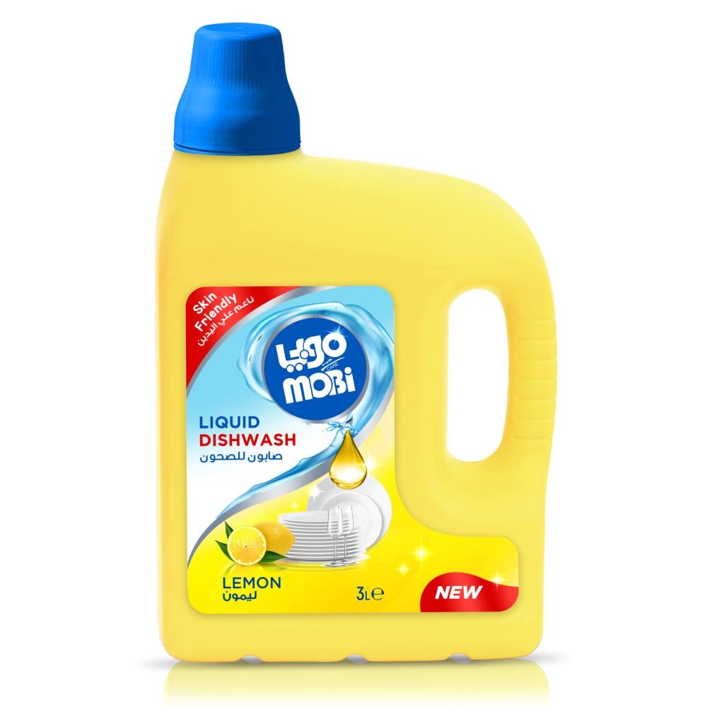 كرتون صابون صحون 3 لتر ليمون  4 حبة