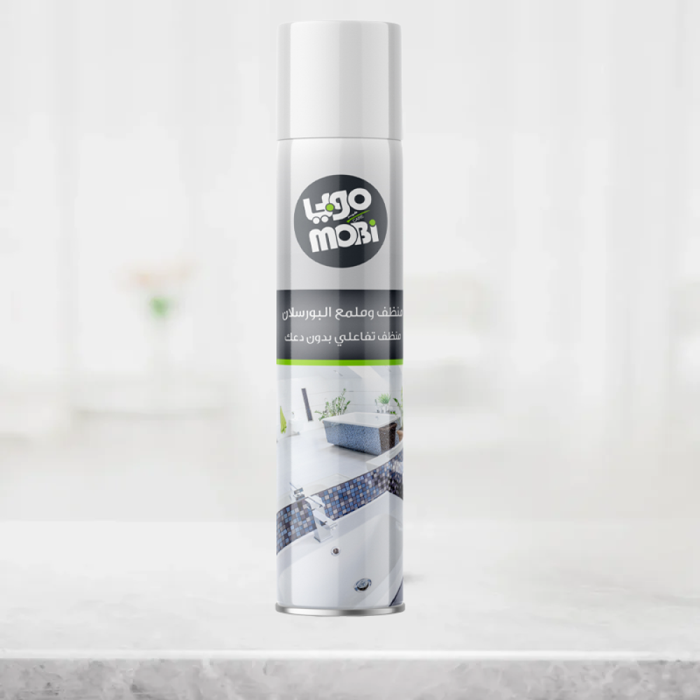 كرتون موبي منظف بورسلان 400 مل 12حبة