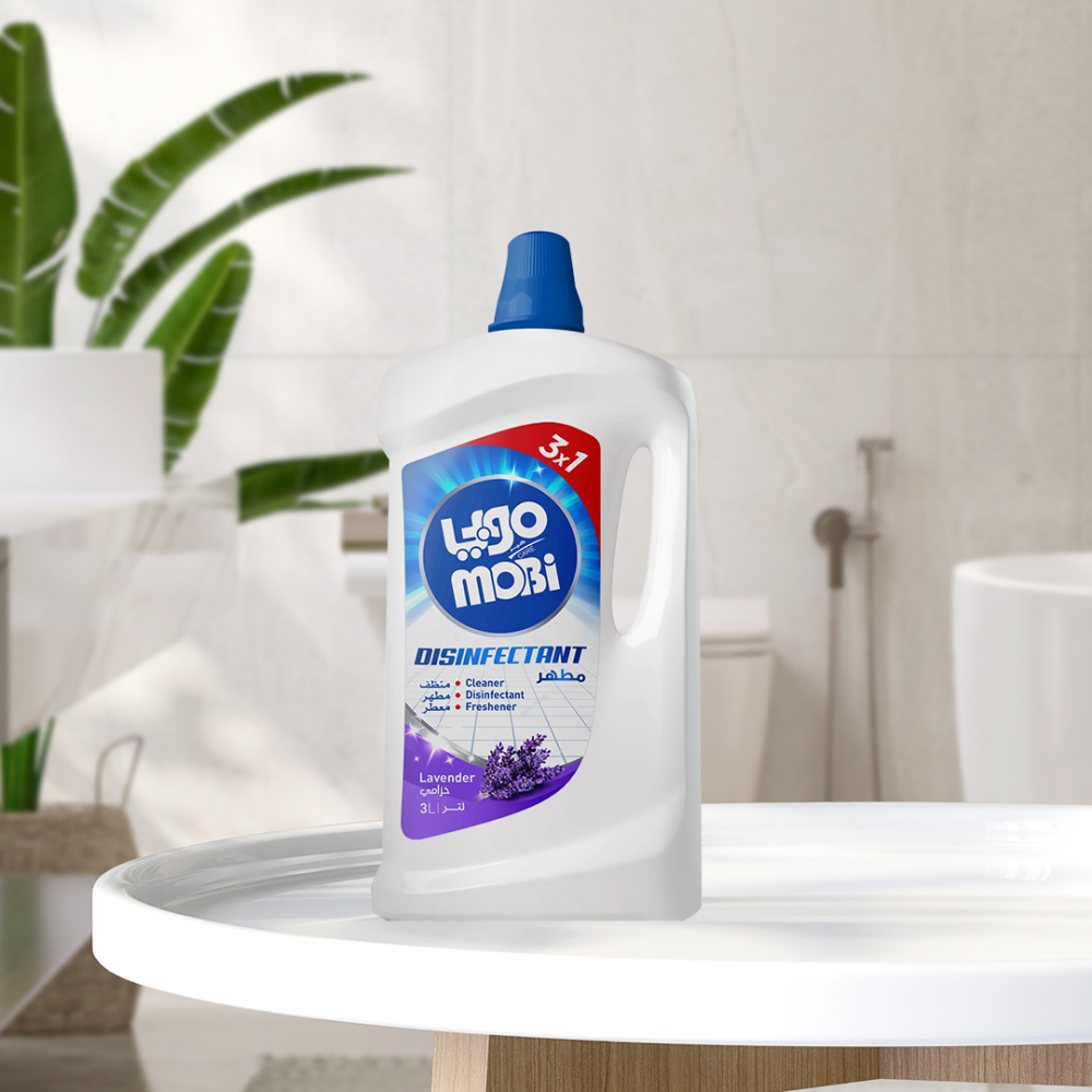 كرتون مطهرات 3 لتر خزامى  4 حبات