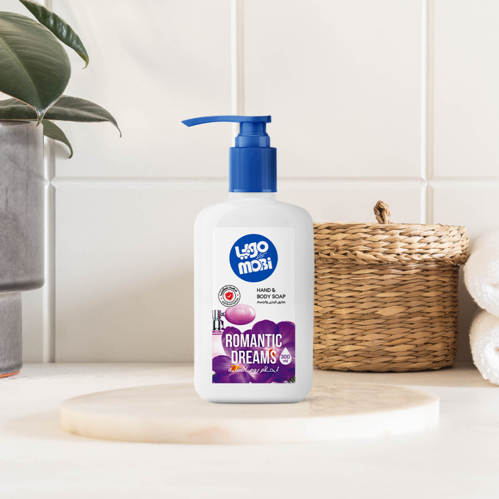 كرتون صابون ايادي 300 مل رومانسي  12 حبة