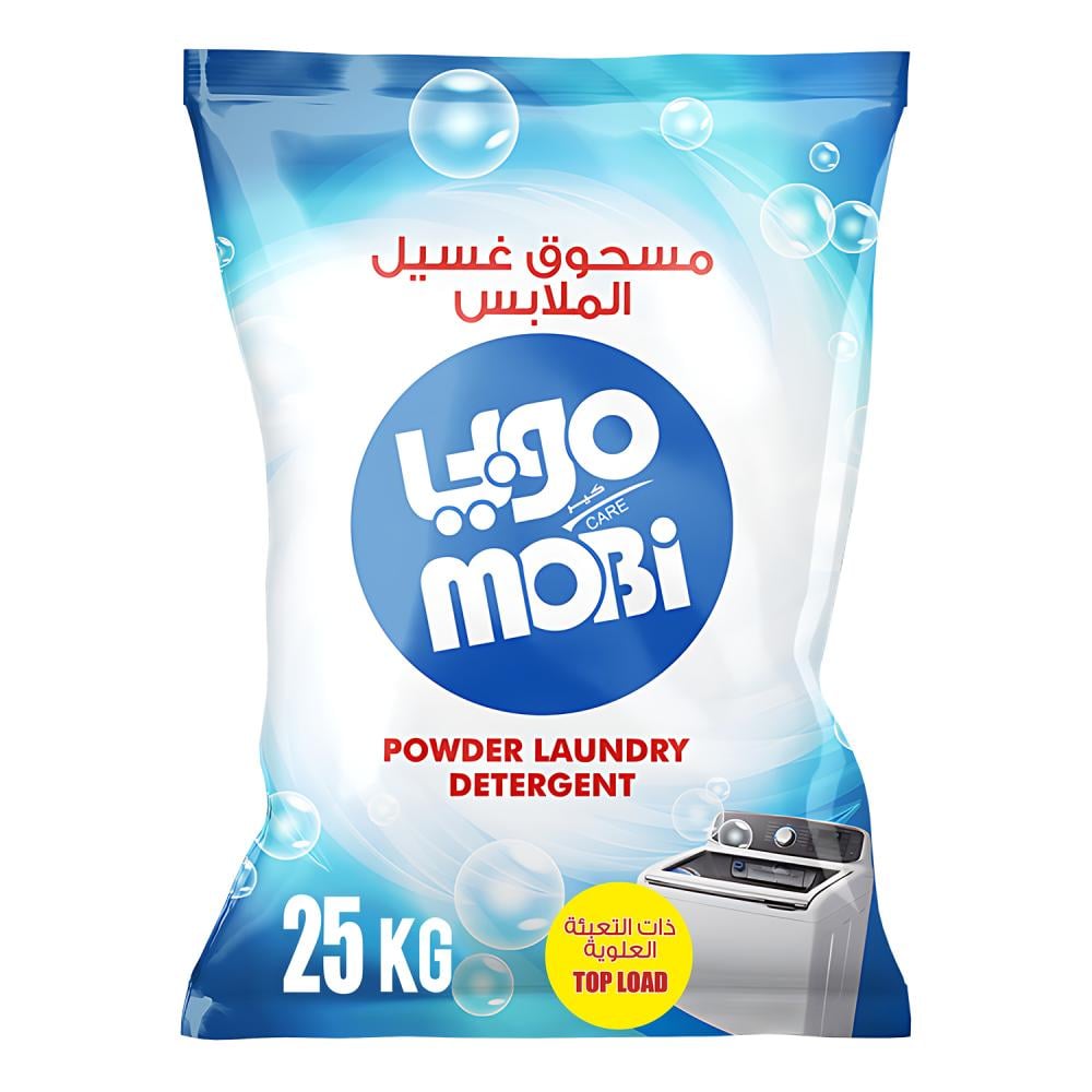 مسحوق غسيل ملابس بودرة 25كيلو (تعبئة علوية)