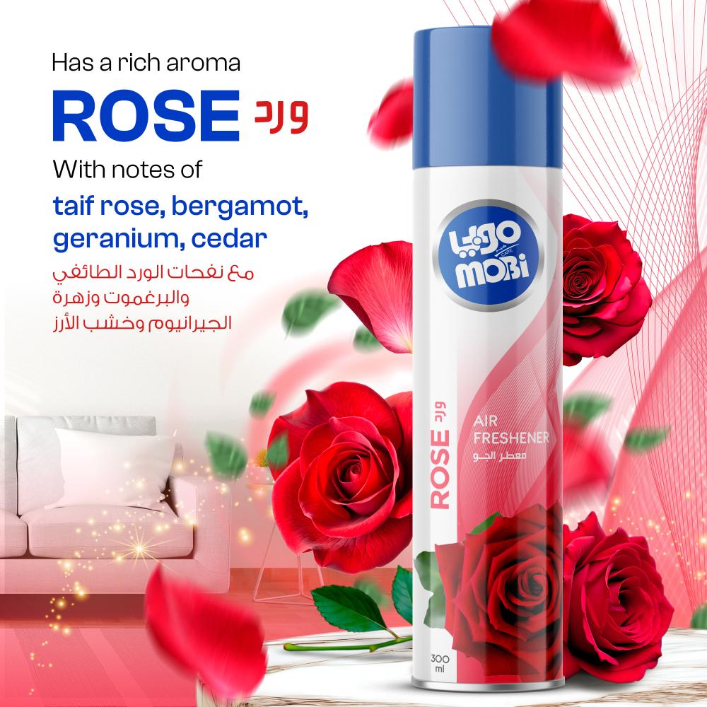 Moby Air Fresheners 300ml Rose 12-piece set