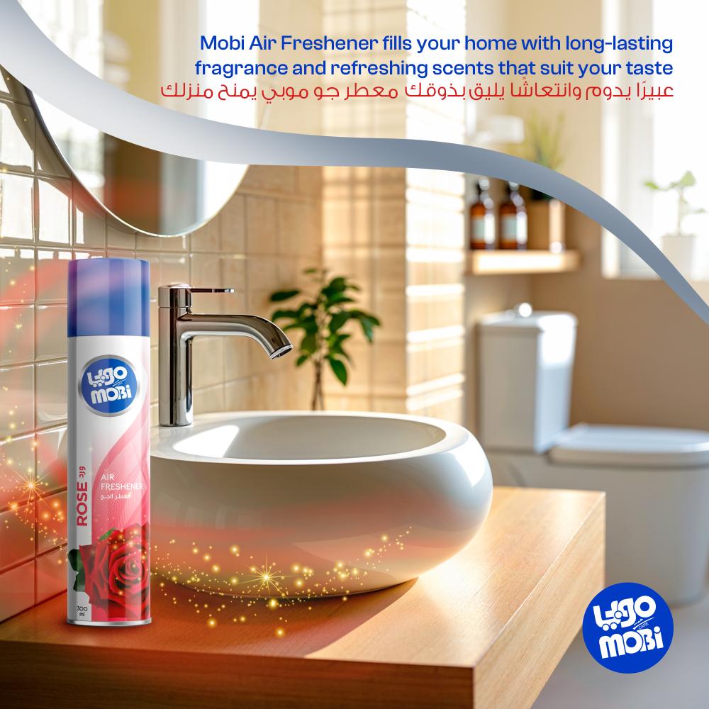 Moby Air Fresheners 300ml Rose 12-piece set