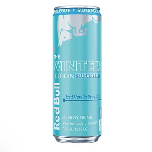 Redbull Winter Edition Sugar Free Iced Vanilla Ber...