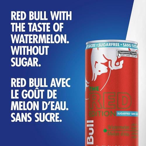 Redbull Red Edition Watermelon Sugar Free (250ml)