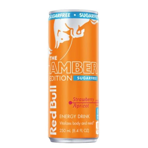 Redbull Amber Edition Sugar Free Strawberry Aprico...