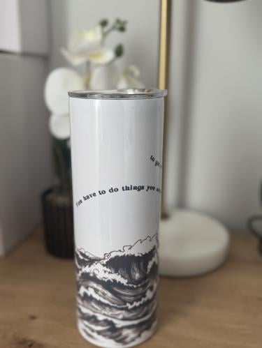 Go with the flow mug 600ml