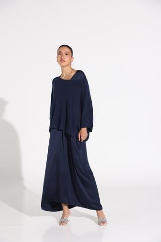 Sweater dress -Navy