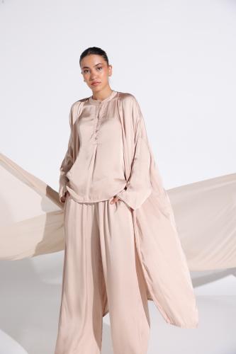 Silky 3 pieces set - Beige