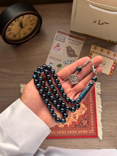 سبحة بكلايت أسود نجمي