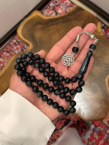 سبحة بكلايت أسود نجمي