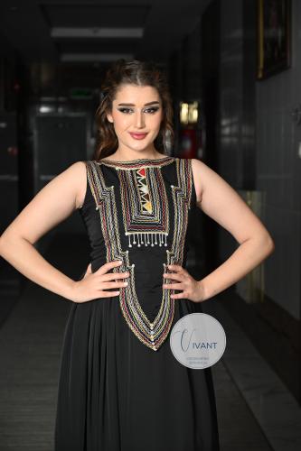 فستان بالقط العسيري 2