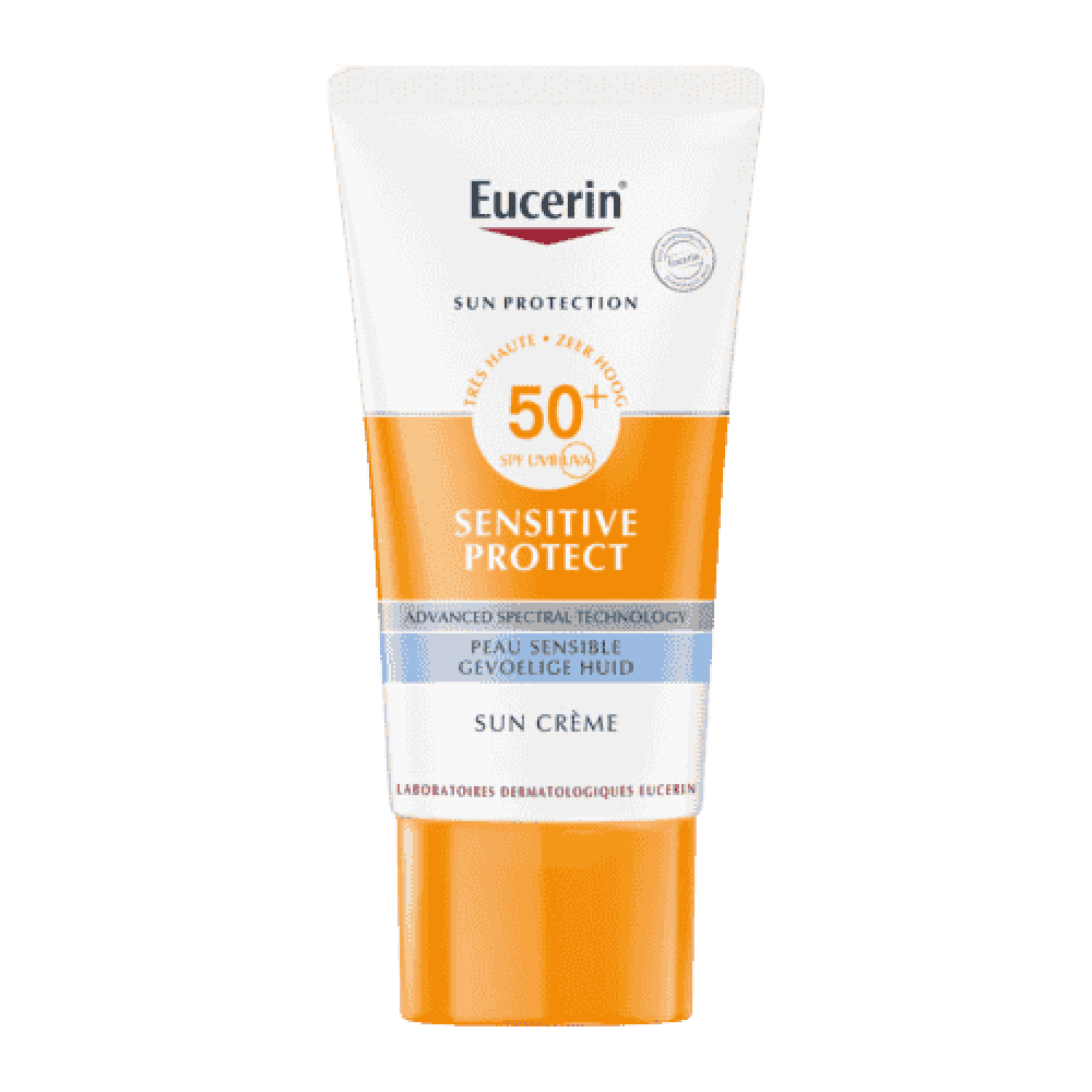 كريم واقي شمس يوسيرين للبشرة الحساسة SPF 50 حماية فعالة وترطيب  50