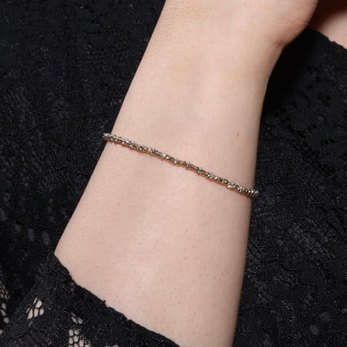 أسواره ذهب ناعمه عيار 18