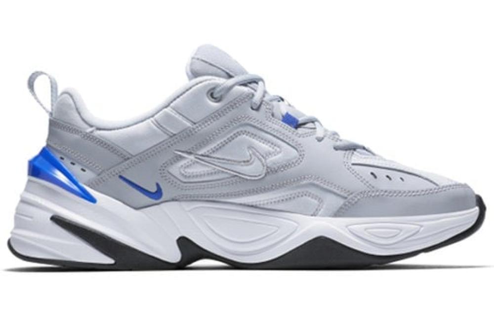 Nike m2k tekno dark grey racer blue best sale