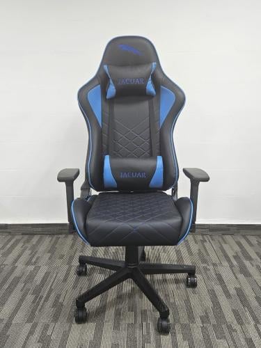 كرسي العاب قيمنق فخم أسود وأزرق مقدم لكم من كاما