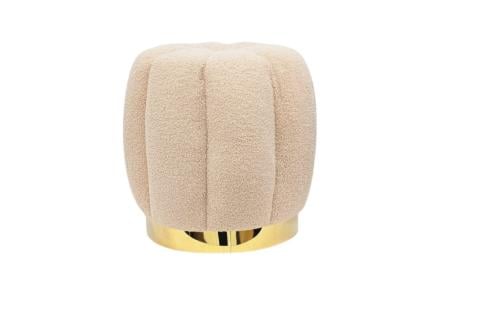 كرسي مفرد بوف لون بيج مقدم لكم من كاما