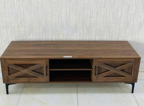 طاولة بلازما بتصميم حديث لون بني مقاس 140 سم مقدمة لكم من كاما