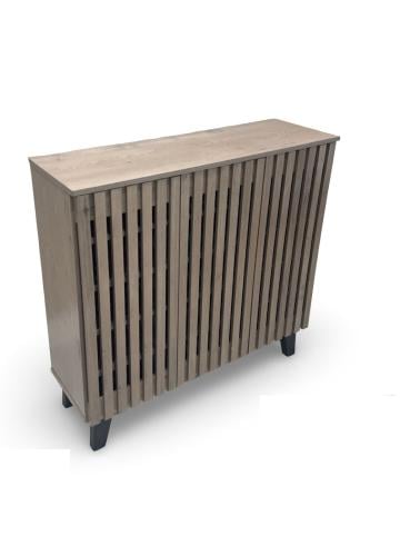 دولاب أحذية مودرن 3باب لون خشبي من كاما – تصميم أنيق وعملي