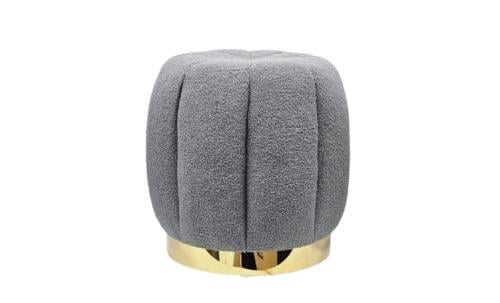 كرسي مفرد بوف لون رمادي مقدم لكم من كاما